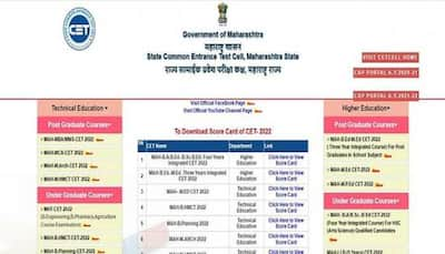 MAH CET Result 2022 RELEASED for B.Ed, M.Ed, B.Ed Integrated on cetcell.mahacet.org- Direct link to check scorecard here