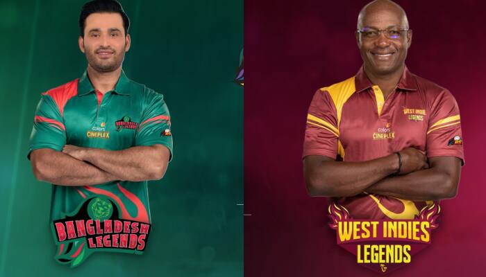 Bangladesh vs West Indies Legends Cricket match LIVE score and updates,  Road Safety World Series 2022: WI Legends on top as BAN keep losing wickets  | News | Zee News