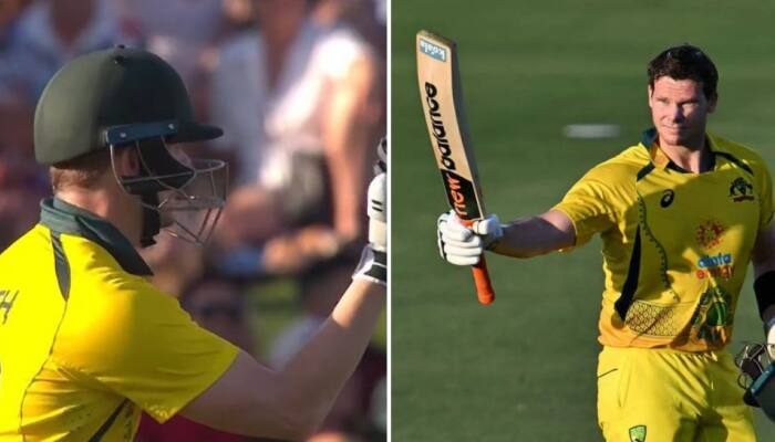 'Extraordinary': Fans can't keep calm as Steve Smith does umpiring while hitting a century- WATCH