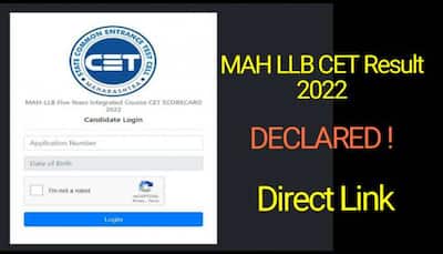 MHT CET LAW Result 2022 for 5 year LLB program DECLARED on cetcell.mahacet.org, direct link here