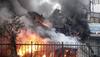 cloth factory fire