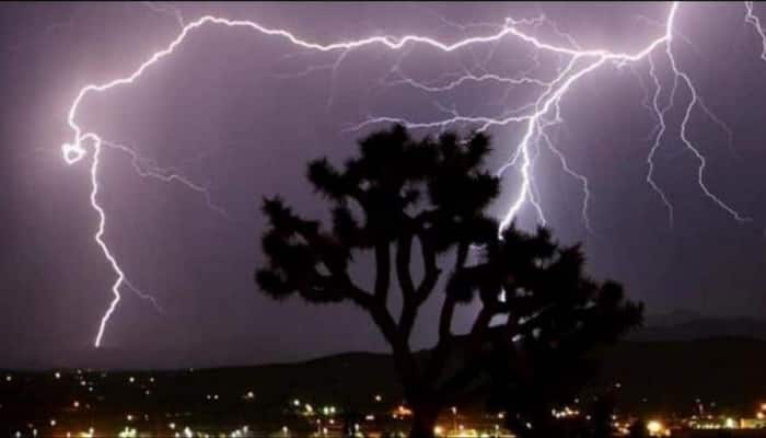 Lightning strikes in two districts of Rajasthan, 7 killed; 4 injured 
