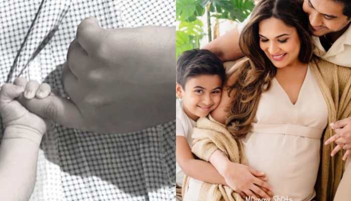 Soundarya Rajinikanth welcomes baby boy Veer with hubby Vishagan, shares PIC  