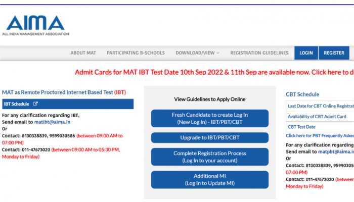 MAT Exam 2022: CBT registration for September session to close TODAY at mat.aima.in- Here’s how to apply