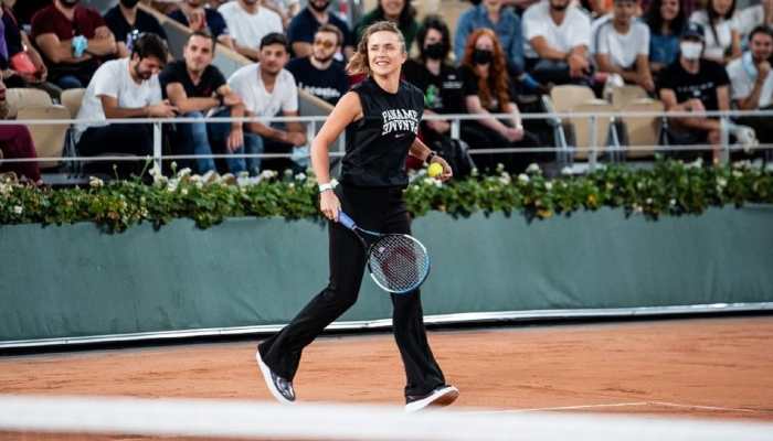 Ukrainian tennis star Elina Svitolina is celebrating her 28th birthday on Monday (September 12). Svitolina has currently taken break from professional tennis as she is pregnant with her first child with husband and tennis star Gael Monfils. (Source: Twitter)