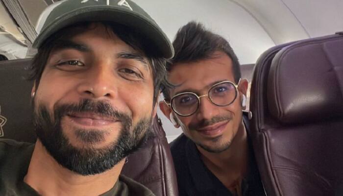 Yuzvendra Chahal meets 'Hathoda Tyagi' aka Abhishek Banerjee; the cricketer shares his delight