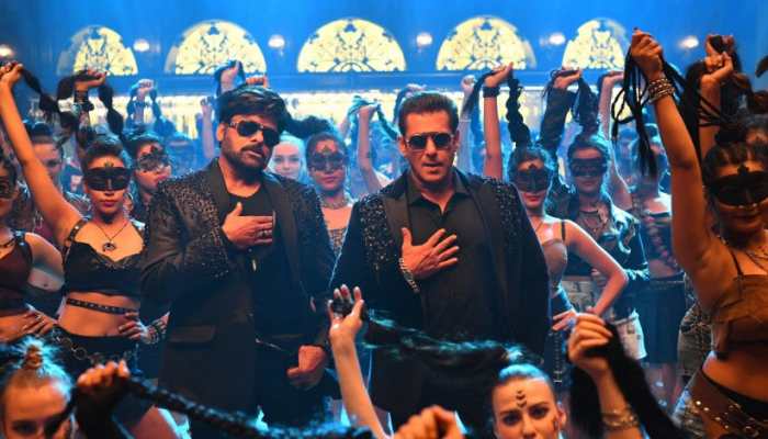 Godfather new song promo: Salman Khan shakes a leg with Chiranjeevi in ‘Thaar Maar Thakkar Maar’ - Watch 