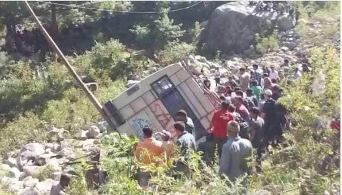 9 killed, 27 injured as bus fall into a gorge at Poonch district of Jammu and Kashmir