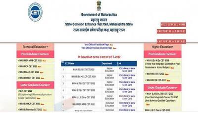 MHT CET Result 2022: MHT CET PCB, PCM Results to be RELEASED TOMORROW at 5 PM on mahacet.org- Here’s how to download