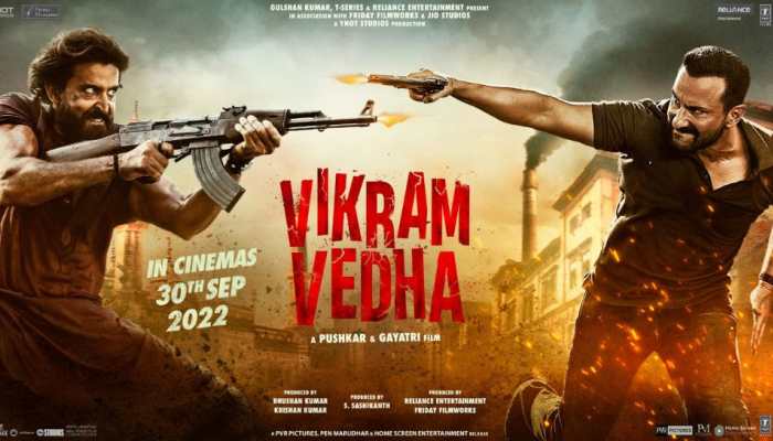 Hrithik Roshan, Saif Ali Khan starrer &#039;Vikram Vedha&#039; eyeing a MASSIVE 100-country release!