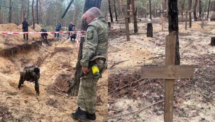 After Bucha, new mass grave of over 440 bodies found in Ukraine&#039;s recaptured Izium