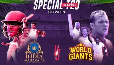 India Maharajas vs World Giants Special Match Legends League Cricket 2022 LIVE Stream details: When and where to watch Maharajas vs Giants online and on TV?