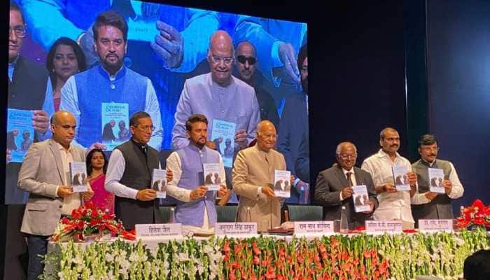 Ex-President Ramnath Kovind releases book titled "Ambedkar and Modi', calls PM Baba Saheb's 'true follower' | India News | Zee News