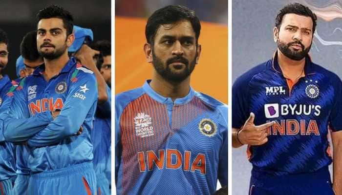 Indian Cricket Team's New Jersy: From MS Dhoni's 2007 T20 World Cup winning team's jersey to Virat Kohli's 2021 T20 World Cup kit - Top 5 jersey used by Team India in T20 World Cups