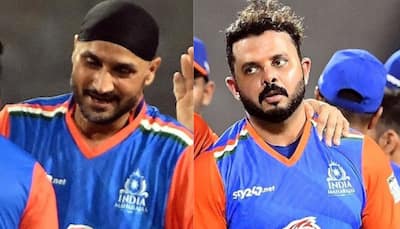 Harbhajan Singh meets Sreesanth finally during Legends League Cricket, here's what happened - SEE PIC