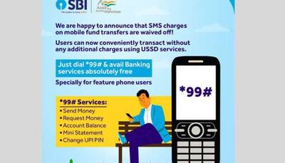 Good news! SBI waives off SMS charges from Mobile fund transfers; Now avail banking service for FREE