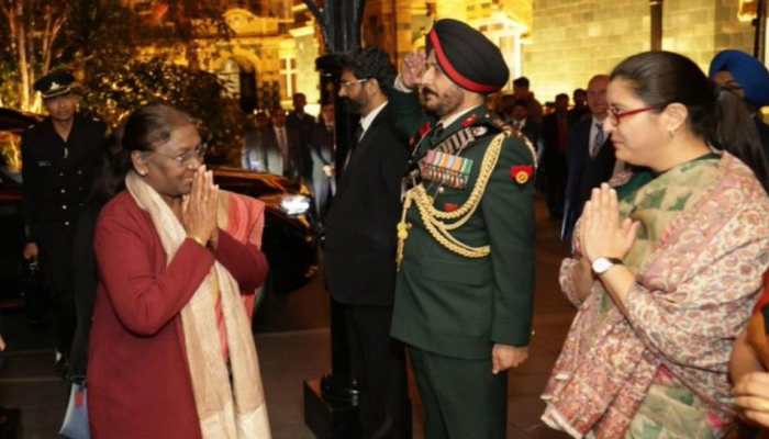 Queen Elizabeth II&#039;s Death: President Droupad Murmu arrives in London to attend funeral at Westminster Abbey