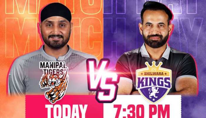 Bhilwara Kings vs Manipal Tigers Live Streaming: When and where to watch Legends League Cricket 2022 Live online and on TV? 