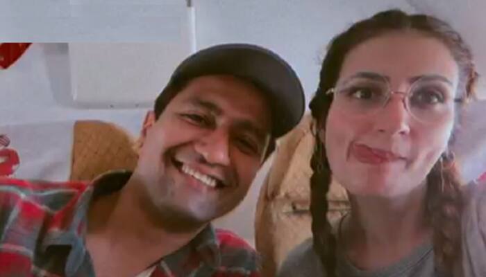 Fatima Sana Shaikh shares funny picture with her 'Sam Bahadur' co-star Vicky Kaushal