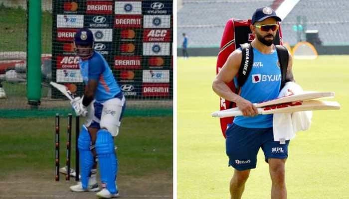 Watch: Virat Kohli and Suryakumar Yadav lead Team India&#039;s practice session ahead of first T20I against Australia in Mohali