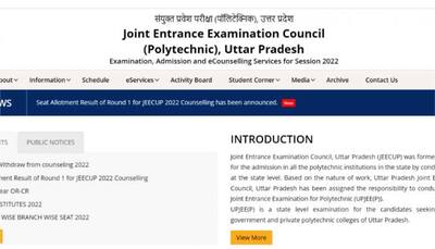 JEECUP 2022 Round 3 Seat Allotment Result to be RELEASED TODAY at jeecup.admissions.nic.in- Check schedule and other details here