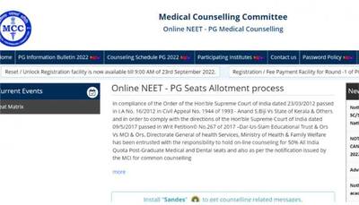 NEET PG 2022 Counselling choice filling begins TOMORROW at mcc.nic.in, registrations end on Sept 23- Here’s how to apply