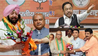 Amarinder Singh, Digamber Kamat, Narayan Rane: A look at former CMs who have joined BJP recently