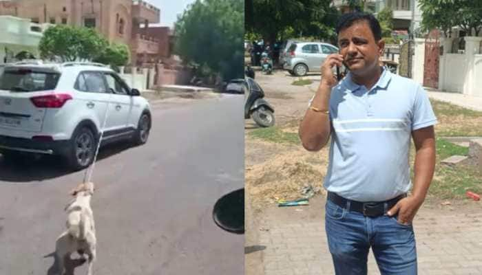 OUTRAGEOUS! Jodhpur&#039;s FAMOUS Doctor ties dog to SUV, drags it on road