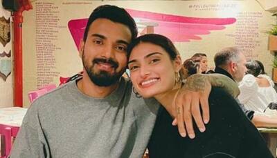 Athiya Shetty is all hearts as her rumoured boyfriend KL Rahul scores a fifty against Australia!