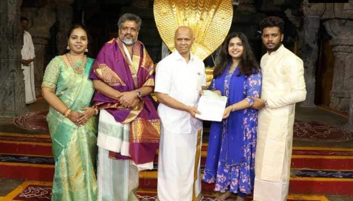 Muslim couple donates Rs 1 crore to Tirumala Tirupati Devasthanams in Chennai