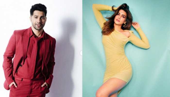 Varun Dhawan, Kriti Sanon give a sneak peek from dance rehearsal for &#039;Bhediya&#039; song