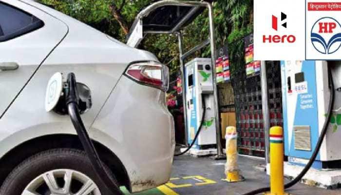 Hero MotoCorp collabs with HPCL to set up EV charging stations at petrol pumps