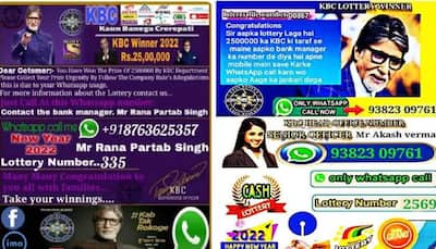 WhatsApp KBC Fraud: Don't fall prey to lottery offer promising Rs 25 lakhs; this is what police says