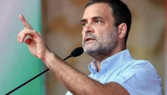 &#039;Clearing way for big businessmen&#039;: Rahul Gandhi hits out at PM Modi
