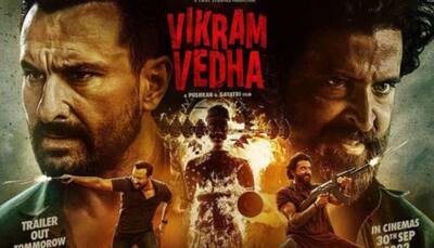 Saif Ali Khan as 'Vikram' impresses fans from the Vikram Vedha trailer