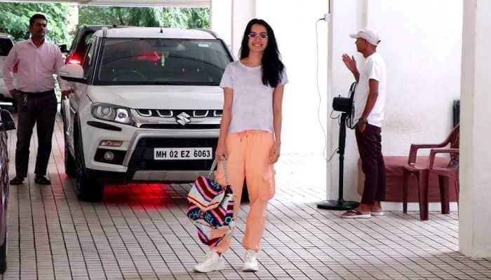 Actress Shraddha Kapoor seen riding a humble Maruti Suzuki Vitara Brezza SUV - WATCH Video