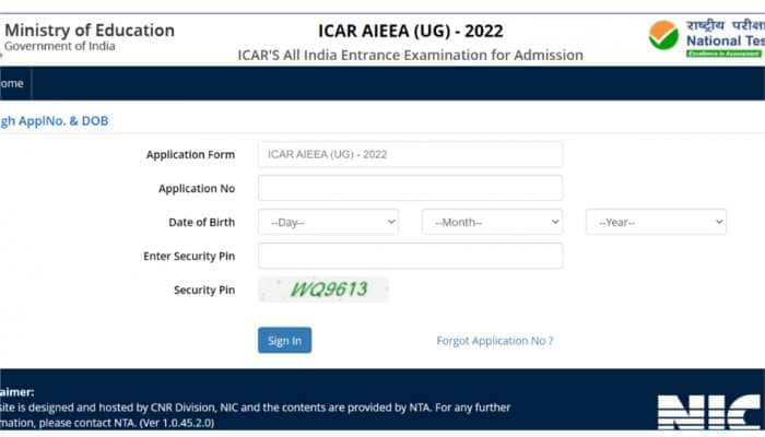 ICAR AIEEA UG 2022: Last date to challenge Answer Key TODAY at icar.nta.nic.in- Here’s how to challenge