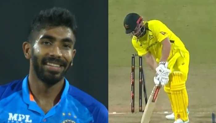 &#039;Yorker King is back!&#039;, Fans can&#039;t keep calm as Jasprit Bumrah leaves Aaron Finch helpless - WATCH