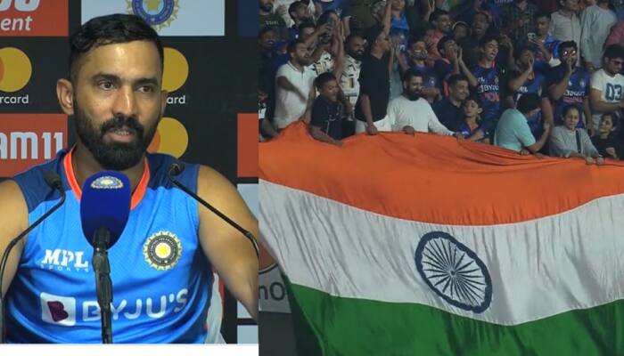 'After Covid, this amount of people...': Dinesh Karthik's message to Nagpur fans after finishing match for India goes viral - WATCH