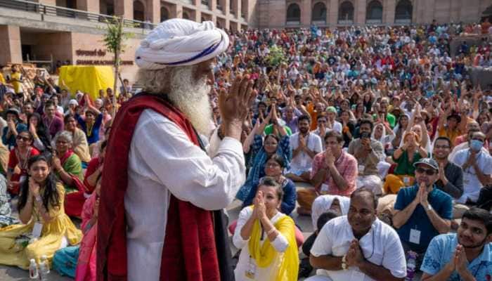 Satsang, support to Kashi temple: Sadhguru marks Enlightenment Day in Varanasi