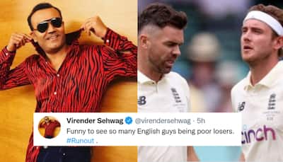 'Poor losers': Virender Sehwag slams Stuart Broad, James Anderson for accusing Deepti Sharma of cheating, check war of words here