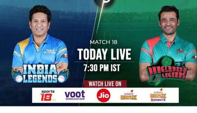 India Legends vs Bangladesh Legends Live Streaming: When and where to watch IND-L vs BAN-L in Road Safety World Series T20 2022 in India on TV and Online? 