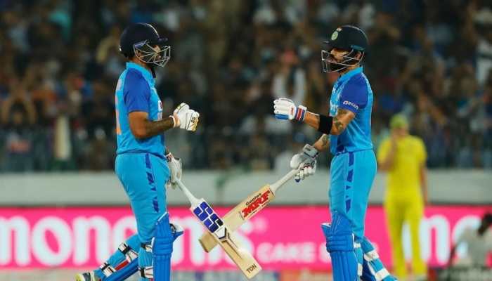 IND vs AUS, 3rd T20I: Virat Kohli, Suryakumar Yadav power India to 6-wicket...