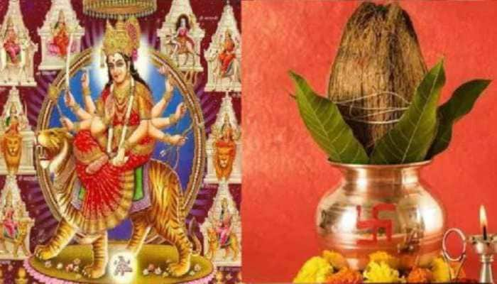 Navratri 2022: Sharadiya Navratri starts from today, install the Kalash at this Muhurat