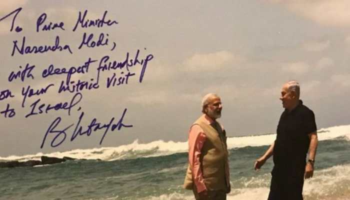 &#039;PM Modi, Netanyahu&#039;s famous beach picture will stay as symbol of..&#039; says Israeli Envoy