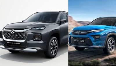 New Maruti Suzuki Grand Vitara vs 2022 Toyota Urban Cruiser Hyryder: Hybrid SUV Price Comparison