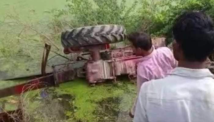 Uttar Pradesh: 10 killed as tractor-trolley overturns, falls into pond; 37 injured