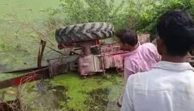 Uttar Pradesh: 10 killed as tractor-trolley overturns, falls into pond; 37 injured