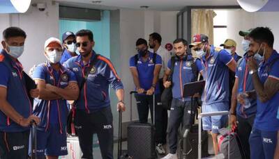 Team India reach Thiruvananthapuram for 1st T20I for South Africa, fans chant 'Sanju Sanju'