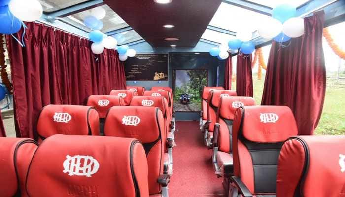 Darjeeling s Iconic Toy Train Gets A Makeover Now Gets Vistadome Coach Darjeeling s Iconic Toy Train Gets A Makeover Now Gets Vistadome Coach